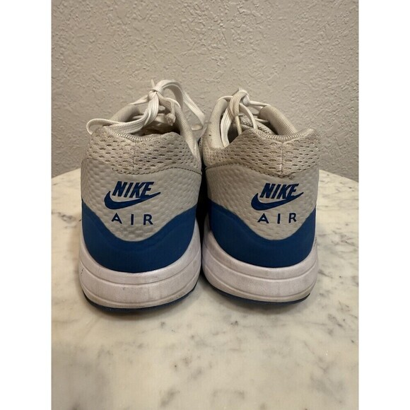 Nike Air Max 1 \'86 Premium Mens Sz 9.5Shoes White-Royal Blue 819476-102 main image 8